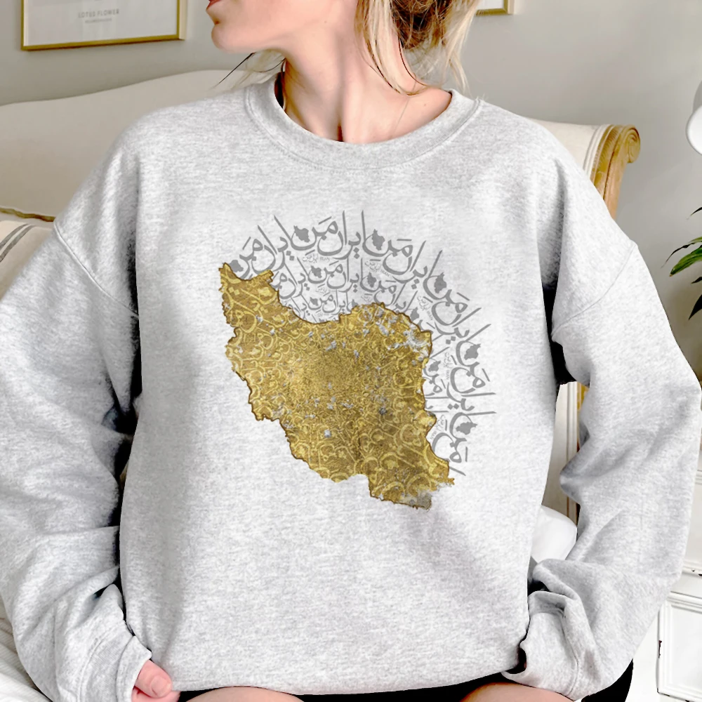 Iran hoodies women aesthetic Winter sweatshirts sweater female Kawaii clothes
