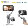 AOCHUAN Smart X Pro stabilizzatore cardanico a 3 assi stabilizzatore palmare pieghevole per Selfie