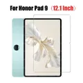 For Honor Pad 9 (12.1 Inch) 2023 Released Tablet 9H Tempered Glass HD Scratch Resistant for Honor