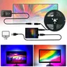 Immersive TV PC Background Light Strip RGBIC LED Strips HDTV Computer Monitor Screen Color Sync