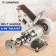 Belt Grinder 220V DIY Sander Polisher Electric Grinding Machine Sander Electrical Mini Grinder