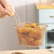 Mini Stainless Steel Chips Deep Fry Baskets Food Presentation Strainer Potato Cooking Tool Chef