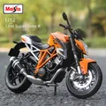 Maisto 1:12 KTM 1290 Super Duke R Motorcycle Model Static Die Cast Vehicles Collectible Hobbies Moto