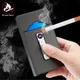 Lady Cigarette Case With USB Dual Arc Lighter Hold 20pcs 100mm Cigarette 2-in-1 Waterproof