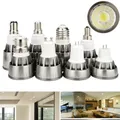 Super Bright GU10 LED COB LED Spotlight Bulb Lamp E12 E14 E27 GU5.3 B15 MR16 DC 12V Spot Light 7W 9W