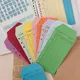 12pcs Colorful Budget Envelopes Cardstock Cash Envelope for Money Saving Kawaii A6 Binder Budget