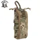 Kit di pronto soccorso tattico Custodia medica vuota Confezione IFAK Scheda di estrazione rapida Clip MOLLE Borsa di emergenza per escursionismo da campeggio con cerniera YKK