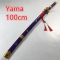 100cm Anime Cosplay Yama Sword Weapon Armed Katana Espada Wood Ninja Knife Samurai Sword Prop Toys