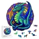 DIY Wooden Puzzle Dragon Puzzle Home Game Crafts Adult Toys Home Decoration Board Games Children's