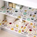 1 Roll Kitchen Table Mat Drawers Cabinet Shelf Multifunction Liners Cupboard Placemat Waterproof Oil