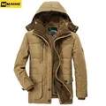 New Minus 40 Degrees Winter Jacket Men Thicken Warm Cotton-Padded Jackets Men's Hooded Windbreaker