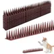 Gardening Bird Repellent Mat Fence Wall Spikes Bird Spikes Burglar Anti Cat Climb Anti-Bird