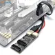 19pin to Type E + 19Pin Motherboard 1 to 2 Splitter USB 3.2 GEN 1 Hub Adapter Conector A-KEY 19Pin