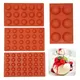 4 Size Half Ball Shape Silicone Mold For Baking Bakeware Silicone Form Mold For Chocolate Candy
