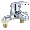 Wash Basin Faucet Side Open 2 Ways Spout Hot And Cold Basin Tap Mixer Faucet Washing Machine