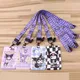 Kawaii Anime Rabbit Keychain Lanyard for Key Neck Strap Card ID Badge Holder Pendant Keychain