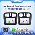 Autoradio Android per Renault Sandero Logan Car Stereo 2014 - 2019 schermo lettore multimediale Auto