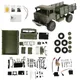 WPL B-24 KIT Remote Control Military Truck DIY Off-Road 4WD B24 RC Car 4 Wheel Buggy Drive Climb