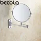 8 Inch Hotel Bathroom Extending Wall Makeup Mirror With 3x Magnification for Cosmetic or Shaving