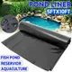 Waterproof Black Fish Pond Liner Cloth Home Pool Reinforced HDPE Heavy Landscaping Pool Garden Pond