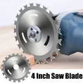 Alloy Circular Saw Blade Wood Cutting Disc Wheel Two Way Woodworking Saw Blades 4 Inches Multitool