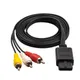 1.8M for Nintendo 64 Audio TV Video Cord AV Cable to RCA for Super Nintend GameCube N64 SNES Game