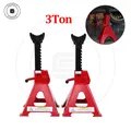 Samger 2pcs 3Ton Capacity Steel Jack Stands Auto Wheel Lifting Jack Stand Red Safety Repair Jack