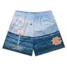 2023 Basic Short brand men's casual shorts fitness sports pants summer men shorts mesh shorts