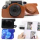 Applicable to Fujifilm Instax Wide 300/200/210 Camera Accessories PU Leather Bag Crystal Clear Case