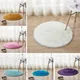 Carpet Soft Machine Floor Small Rugs Mat Warm Artificial Sheepskin Rug Chair Cover Fluffy Round Rug