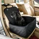 Dog Car Seat Cover Waterproof Car Front Row Pet Cushion For Dogs In The Car Trunk Cover Mats Dog Car