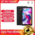 2023 New Android 9.0 Tablet 7inch DTM7 For Kids Quad Core Dual Camera 2GB RAM+16GROM RK3326