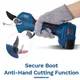 28mm LED screen progressive anti shearing hand electric pruning cutter fruit tree pruning cutter