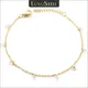 LUXUSTEEL Stainless Steel Bracelets For Women Gold Plated Silver Color Charm Cubic Zirconia Link