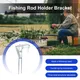 Fishing Rod Holder Rod Holders for Garage Fishing Rod Storage Rack Bracket Holder Automatic tip-up