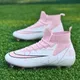 Men Football Boots Outdoor Turf Training Soccer Shoes Comfortable Superfly Indoor Futsal Breathable