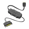 ARGB Controller Cable SATA a 5V 3 Pin Controller HUB Adapter Controller SATA Power Supply cavo di
