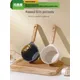 KAWASIMAYA Maifan Stone Splash Oil Hot Oil Skillet Mini Frying Eggs Non-stick Frying Pan Burning Oil