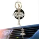 Car Air Freshener Clip Air Fresheners Perfume Clip Dancing Girl Crystal Car Air Fresheners Car