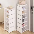 Shoe Rack Storage Organizer 4-7laye Shoe Cabinets Shoes Storage Rack Space Saving Sneakers Organizer