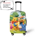 Disney Winnie the Pooh Suitcase Luggage Protective Cover Travel Accessories Trolley Case Elastic