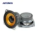 AIYIMA 2Pcs 2.5 Inch Audio Speaker 66MM 4 Ohm 5W Full Range Sound Speaker Rubber Cone Altavoz