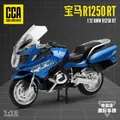 CCA 1:12 BMW R1250RT Alloy Motocross Licensed Motorcycle Model Toy Car Collection Gift Static die