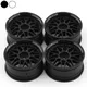 4pcs 52mm 1/10 RC On-Road Drift Racing Car Plastic Wheel Rim Wheel Hubs for Tamiya XV02 Kyosho HSP