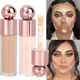 Waterproof Face Contouring Concealer Stick Lasting Brown Matte Nose Shadow Cream Brighten Blusher