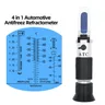 4 in 1 Hand Held Car Refractometer Vehicle Urea Tester 30-35% With ATC For Car Manufacturers Large