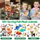 Fine Motor SkillsDIY Sewing Felt Toy Craft Kit Early Education Sensory Development Suitable for