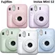 2024 New Fujifilm Instax Mini 12 Instant Camera Blossom Pink / Pastel Blue / Mint Green / Clay White