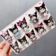 10Pcs/set Kawaii Sanrios Anime Kuromi Cartoon Hairpins Sweet Hair Clips Barrettes Slid Clip Fashion