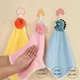 Cute Hand Towels Super Absorbent Microfiber Kitchen Towel Strong Water Absorption Quick Dry Wipe